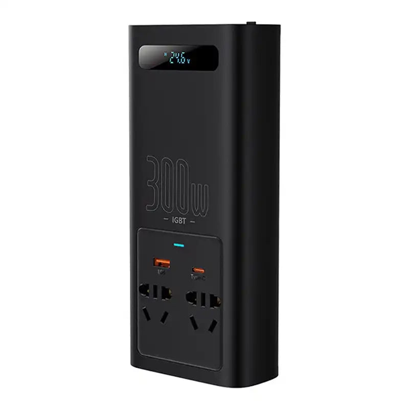 Power Inverter Baseus 300W (24V CN/EU) (black) - Product Image 3