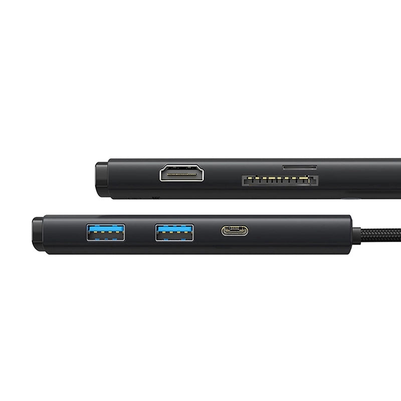 Hub Baseus OS Lite 6-Port (Type-C to HDMI+USB3.0*2+PD+SD/TF) (black - Product Image 5
