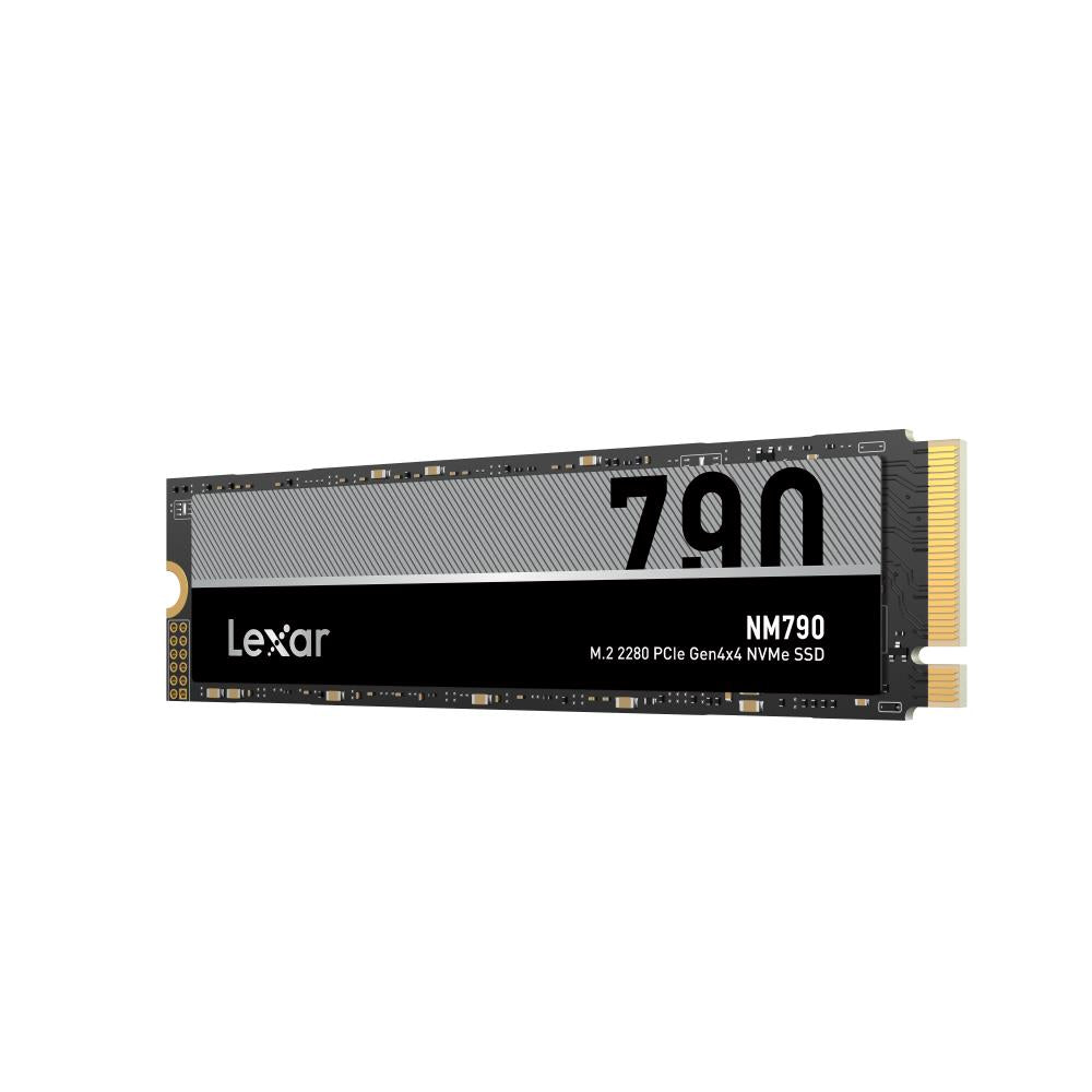 SSD LEXAR NM790 2TB M.2 PCIe Gen4 NVMe Write speed 6500 MBytes/sec Read speed 7400 MBytes/sec 2.45mm TBW 1500 TB MTBF 1500000 hours LNM790X002T-RNNNG
