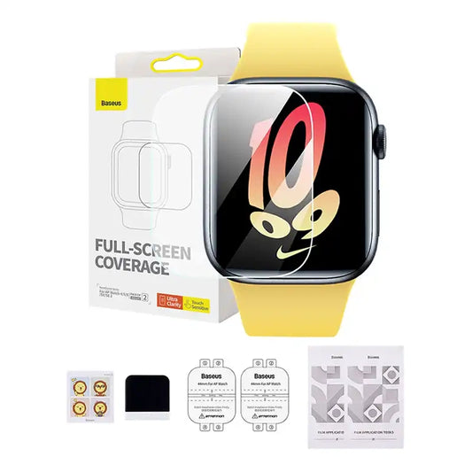 Baseus 44mm Protective Film for AP Watch 4/5/6/SE/SE 2, Clear - Product Image 1