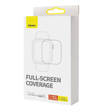 Baseus 41mm Protective Film for AP Watch 7/8, Clear - Product Image 5