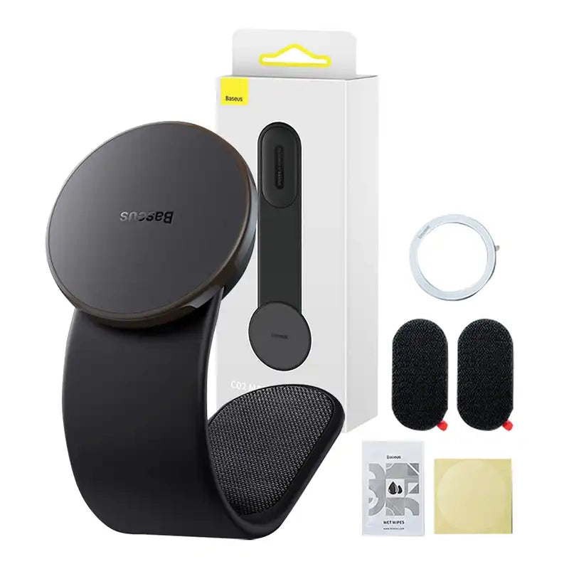 Magnetic car phone holder Baseus (black) - Product Image 9