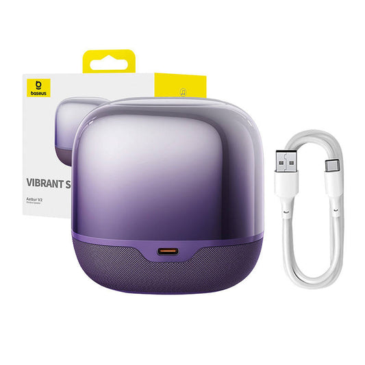 AeQur V2 Wireless Speaker  Baseus  (Purple) - Product Image 1