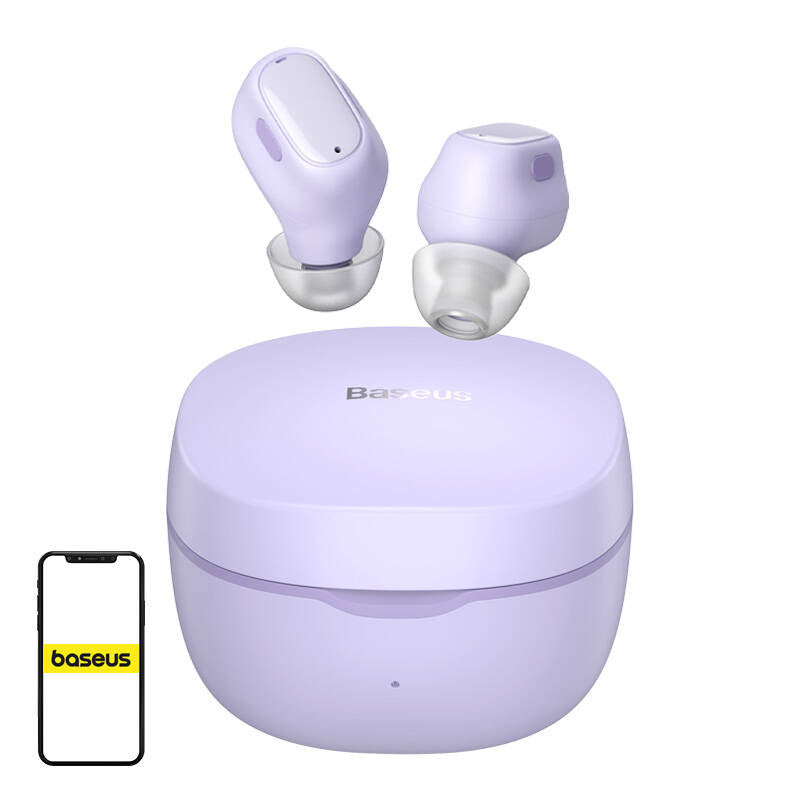 Wireless Earphones Baseus Bowie WM01(Purple) - Product Image 1