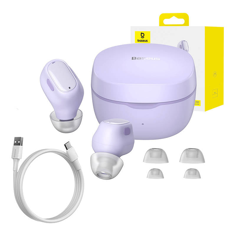 Wireless Earphones Baseus Bowie WM01(Purple) - Product Image 11