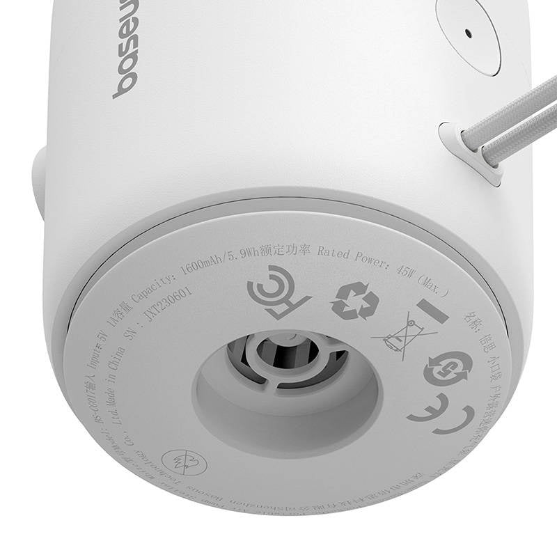 Portable Air Pump Baseus PocketGo (White) - Product Image 7