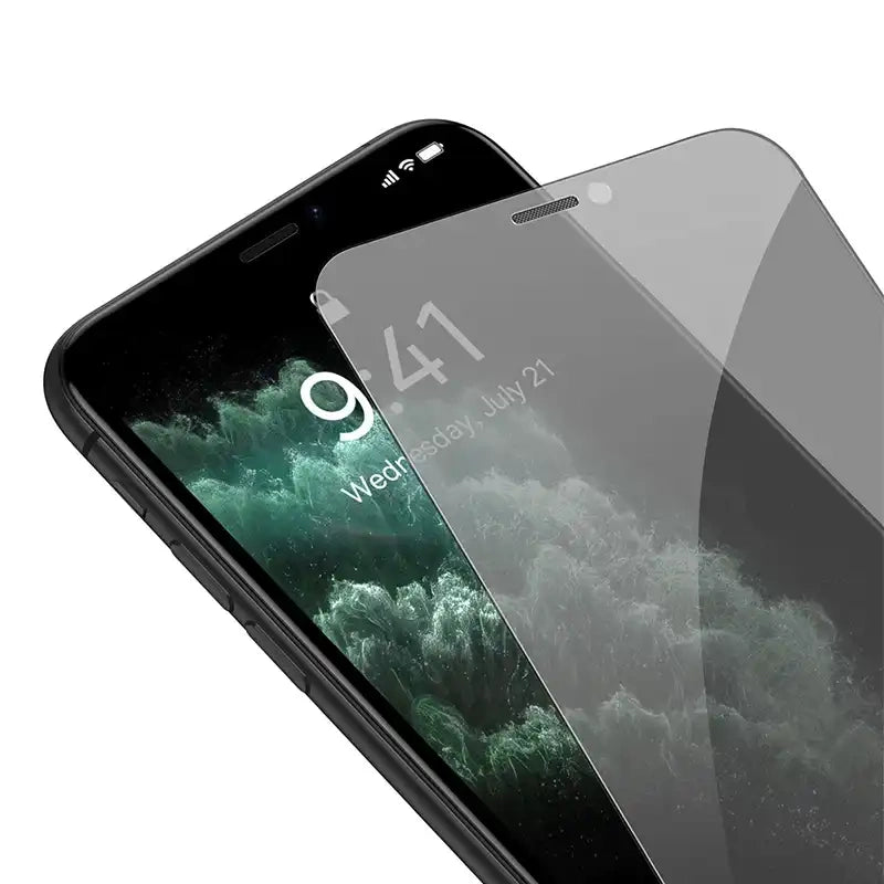 Baseus Crystal Privacy Protection Tempered Glass 0.3mm for iPhone X/XS - Product Image 5