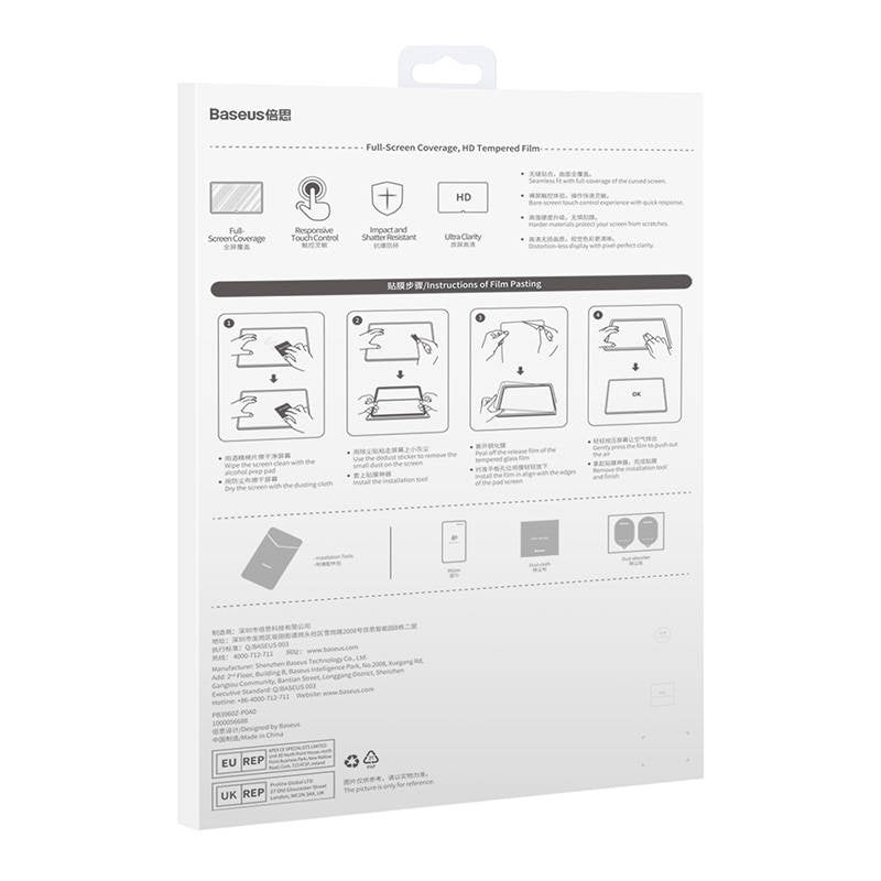 Baseus Crystal Tempered Glass 0.3mm for tablet Huawei MatePad 11 10.95" - Product Image 10