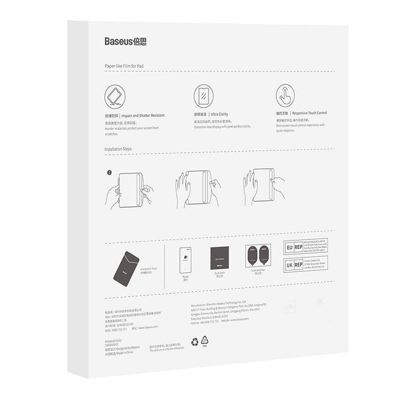 Tempered Glass Baseus Corning 0.4 mm for Pad Pro 10 10.9" - Product Image 10