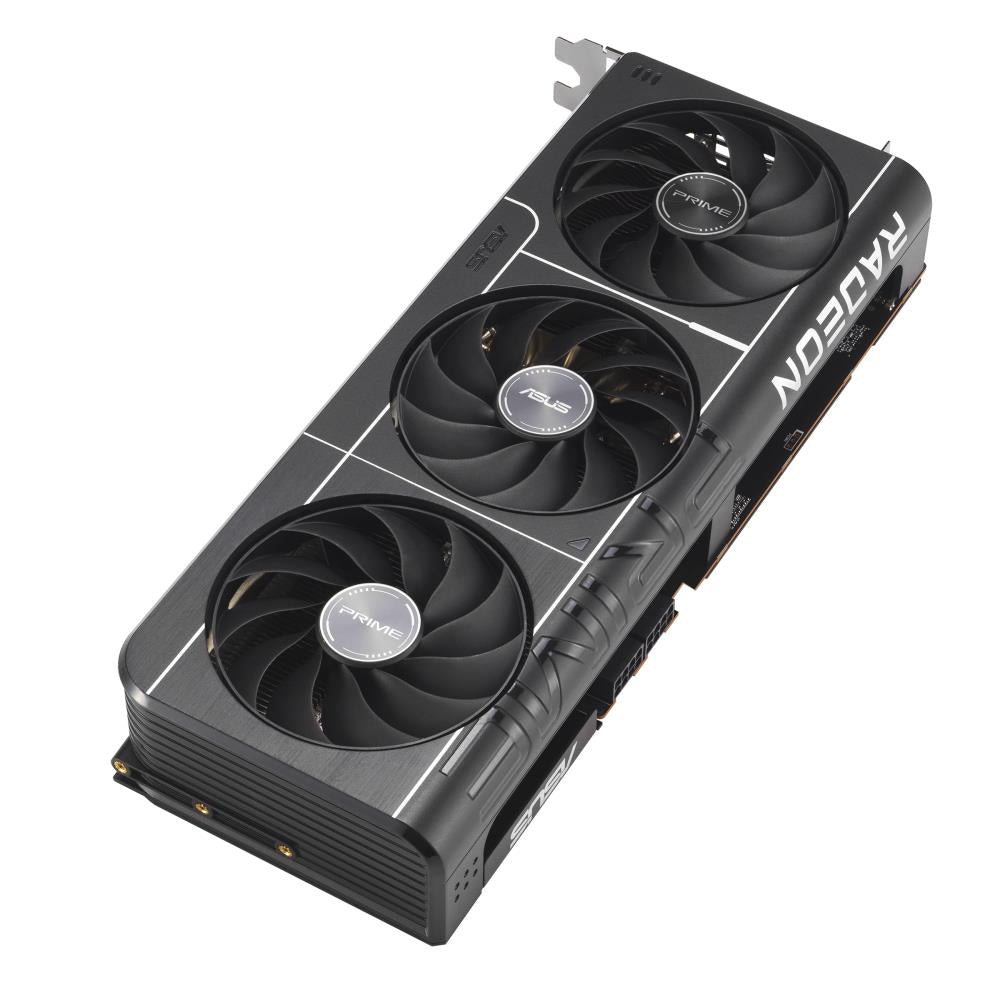 Graphics Card ASUS AMD Radeon RX 9070 16 GB GDDR6 256 bit PCIE 5.0 16x Triple slot Fansink 1xHDMI 3xDisplayPort PRIME-RX9070-O16G
