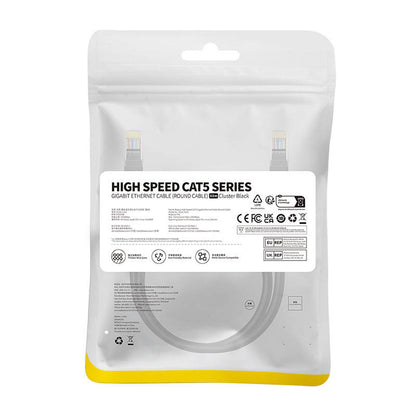 Baseus Ethernet CAT5, 0,5m network cable (black) - Product Image 9