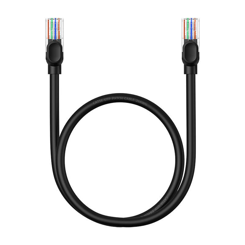 Baseus Ethernet CAT5, 0,5m network cable (black) - Product Image 3