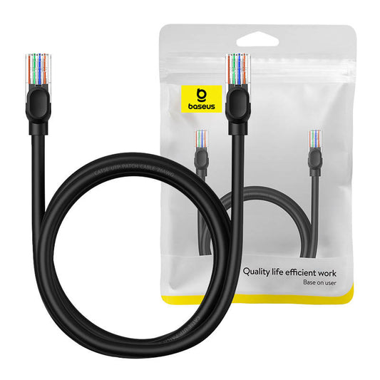 Baseus Ethernet CAT5, 1,5m network cable (black) - Product Image 1
