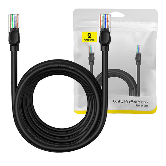 Baseus Ethernet CAT5, 8m network cable (black) - Product Image 1