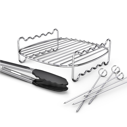Philips | 2-layer Baking Set Fits 6.2L, 8.3L and 9L Airfryer | HD9920/00