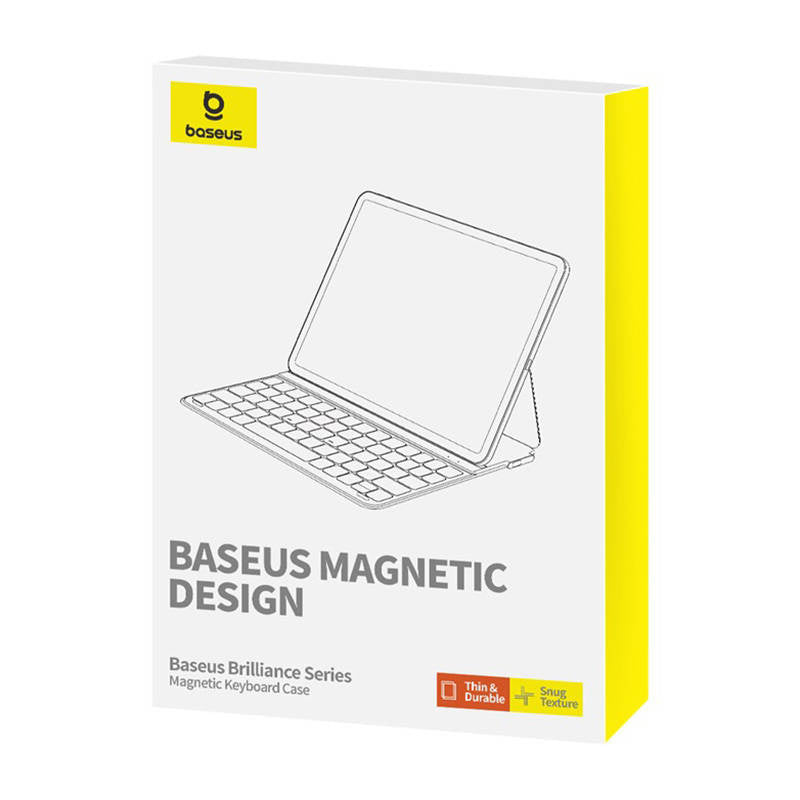 Magnetic Keyboard Case Baseus Brilliance forPad 10.2" (black) - Product Image 8