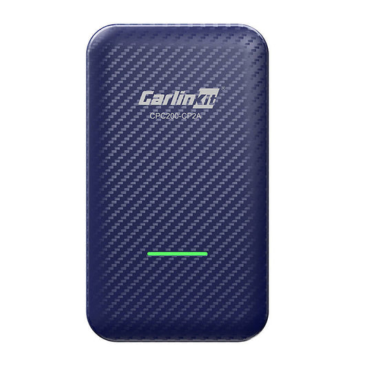 Carlinkit CP2A Wireless-Adapter Apple Carplay/Android Auto (blau)
