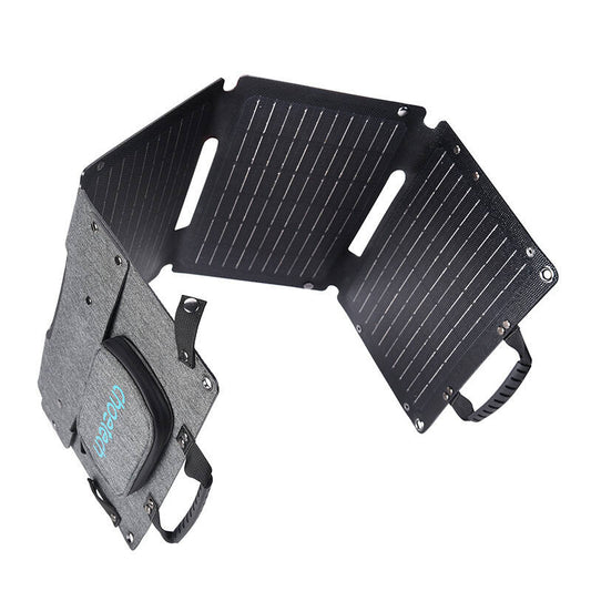 Choetech SC006 foldable solar charger 40W 1xUSB QC, 1xUSB-C PD (gray) - Product Image 1