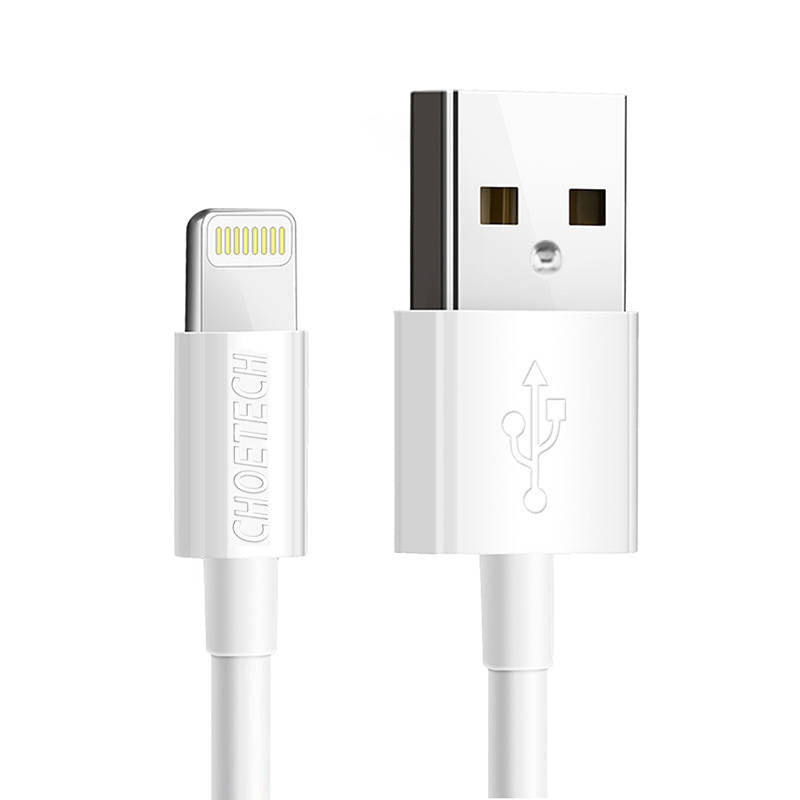 USB to Lightning cable Choetech IP0026, MFi,1.2m (white) - Product Image 4