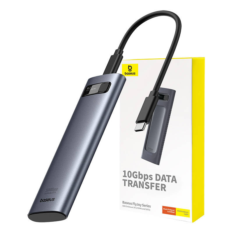 SSD Enclosure Baseus FlyJoy (grey) - Product Image 1