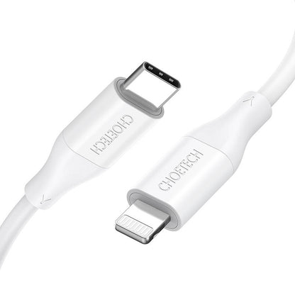 Cable Choetech IP0040 USB-C to Lightning PD18/30W 1,2m (white) - Product Image 3