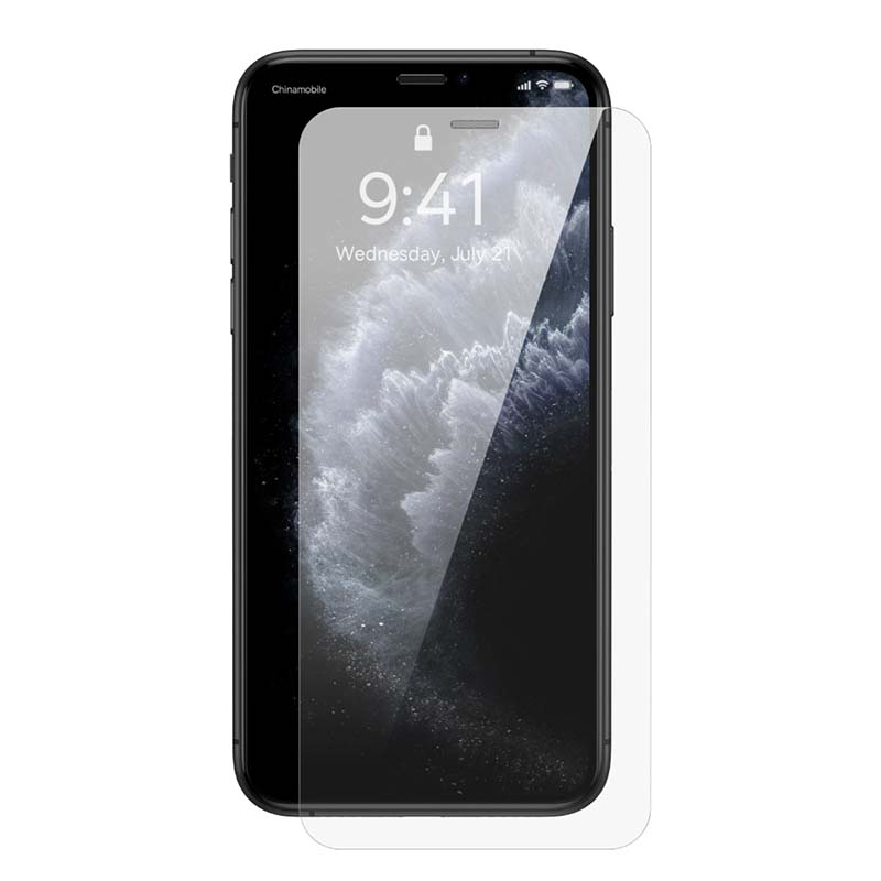 Baseus 0.3mm Full-glass Tempered Glass Film(2pcs pack) for iPhone XS Max/11 Pro Max 6.5inch - Image 2