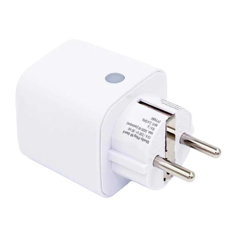 Shelly Plug M Gen3 Wi-Fi Smart Outlet (White) - Image 2