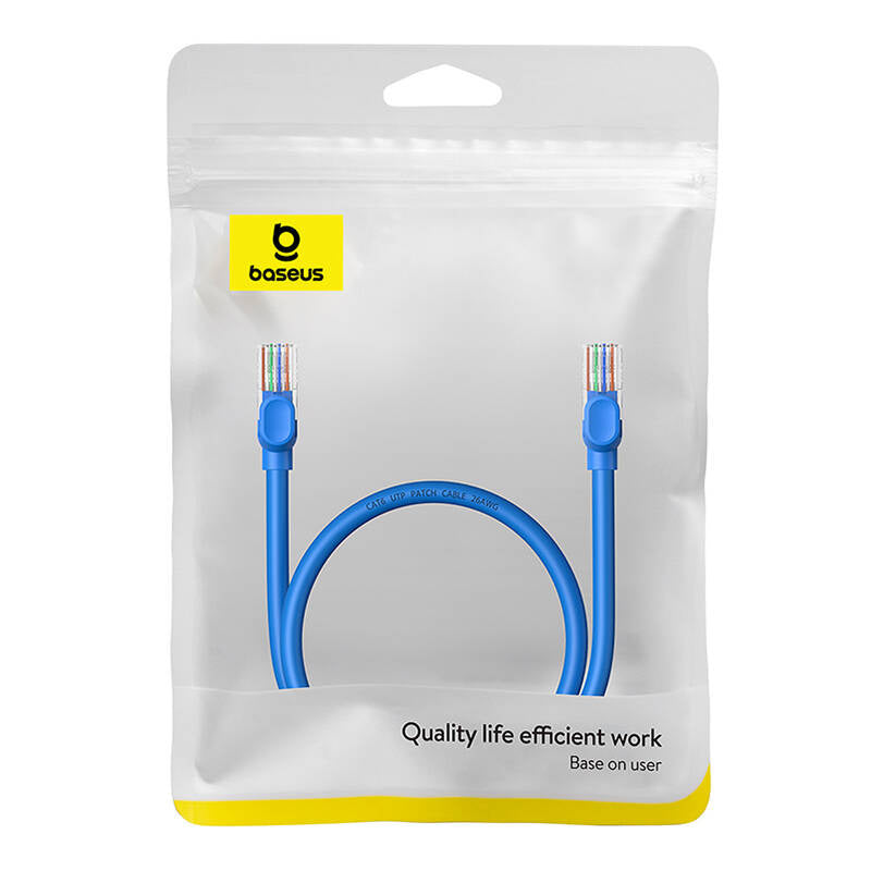 Round Cable Baseus Ethernet RJ45, Cat.6, 0,5m (blue) - Product Image 9