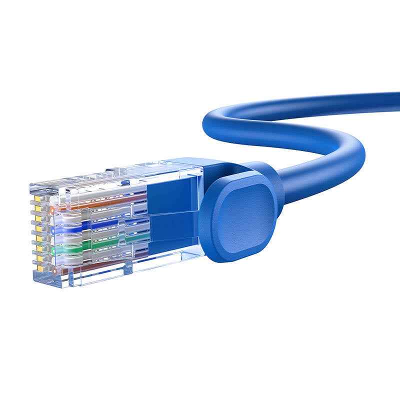 Round Cable Baseus Ethernet RJ45, Cat.6, 0,5m (blue) - Product Image 6