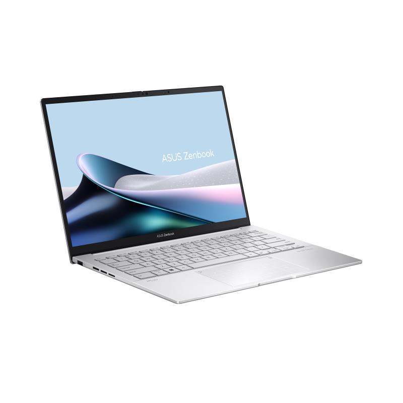 Notebook ASUS ZenBook Series 14 OLED UX3405CA-QL219W CPU Intel Core Ultra u5-125H 3600 MHz 14" Touchscreen 1920x1200 RAM 16GB LPDDR5x SSD 512GB Intel Arc Graphics Integrated ENG NumberPad Windows 11 Home Silver 1.28 kg 90NB14W4-M00880