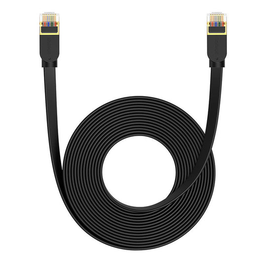 Baseus Cat 7 UTP Ethernet RJ45 Cable Flat 8 m black - Product Image 2