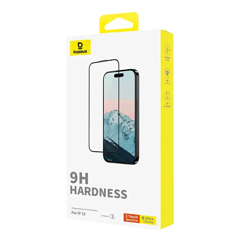 Diamond Tempered Glass Baseus 0.3mm for iPhone 15 - Product Image 4