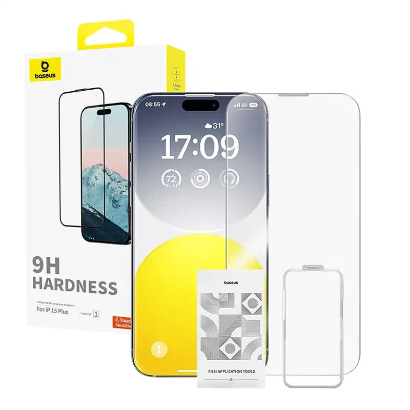Diamond Tempered Glass Baseus 0.3mm for iPhone 15Plus - Product Image 1