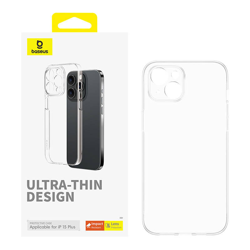 Phone Case for iPhone 15 Plus Baseus OS-Lucent Series (Clear) - Product Image 3
