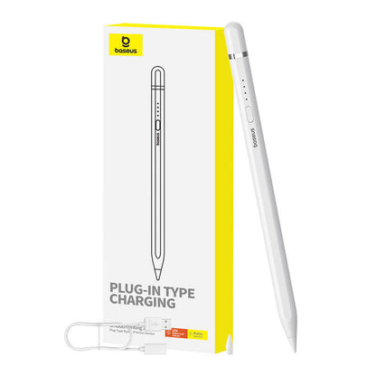 Active stylus Baseus Smooth Writing Series with plug-in charging, lightning (White) - Product Image 5