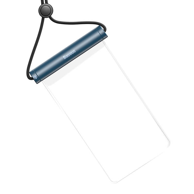 Waterproof phone case Baseus AquaGlide with Cylindrical Slide Lock (blue) - Product Image 3