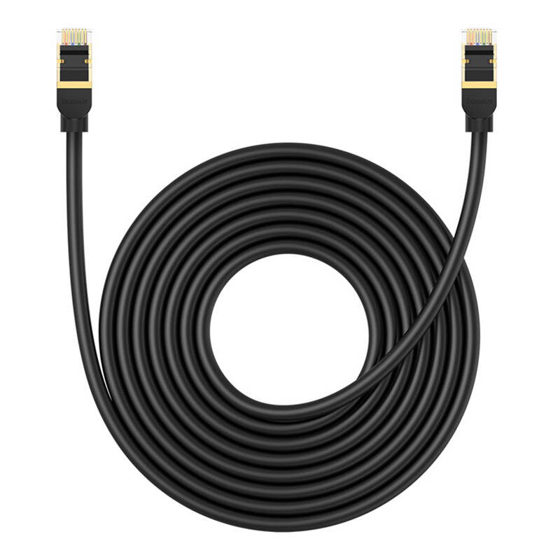 Network cable cat.8 Baseus Ethernet RJ45, 40Gbps, 8m (black) - Product Image 2
