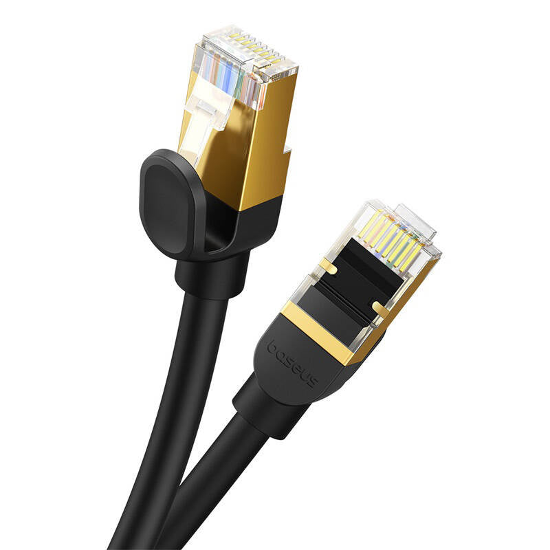 Network cable cat.8 Baseus Ethernet RJ45, 40Gbps, 8m (black) - Product Image 5