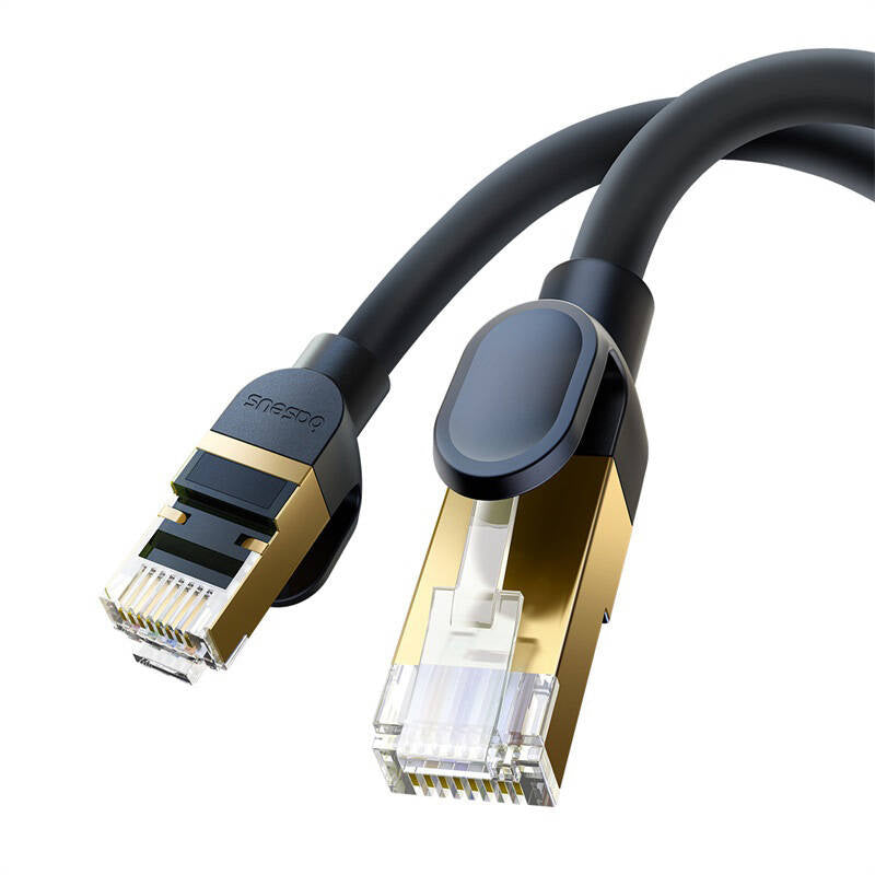 Network cable cat.8 Baseus Ethernet RJ45, 40Gbps, 8m (black) - Product Image 7