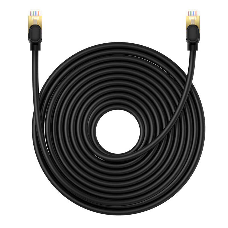 Network cable cat.8 Baseus Ethernet RJ45, 40Gbps, 15m (black) - Product Image 3