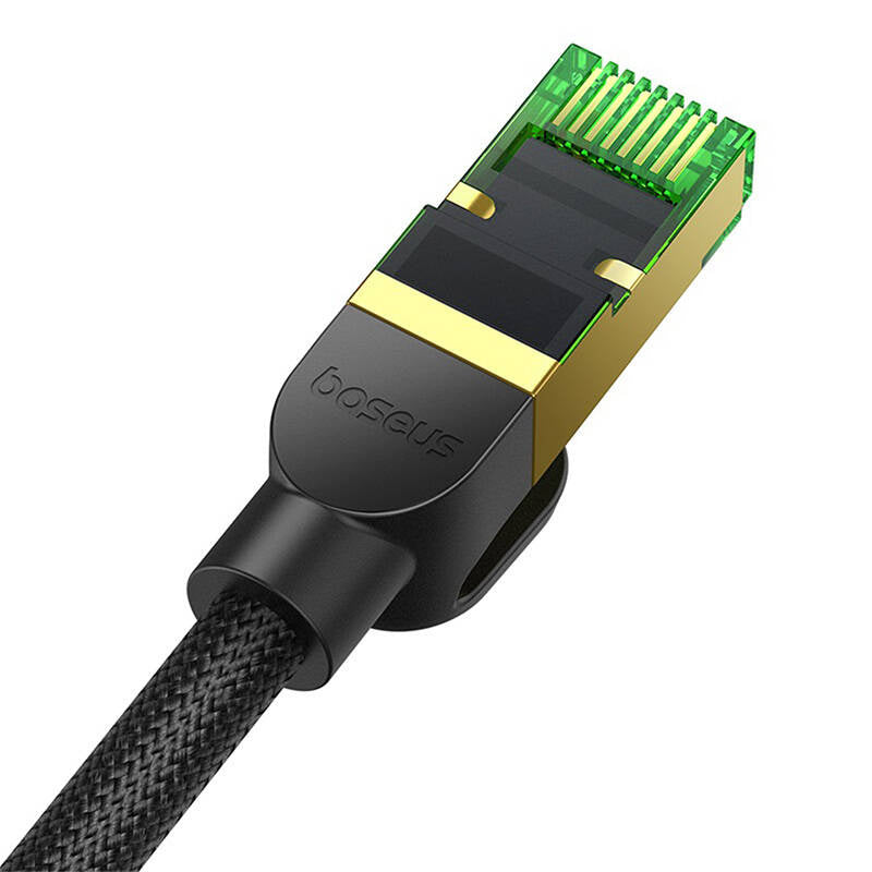 Braided network cable cat.8 Baseus Ethernet RJ45, 40Gbps, 2m (black) - Product Image 7