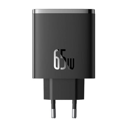Wall charger Baseus OS-Cube Pro 2xUSB-C + USB, 65W (black) - Product Image 1