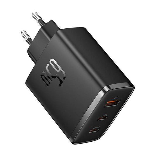 Wall charger Baseus OS-Cube Pro 2xUSB-C + USB, 65W (black) - Product Image 2