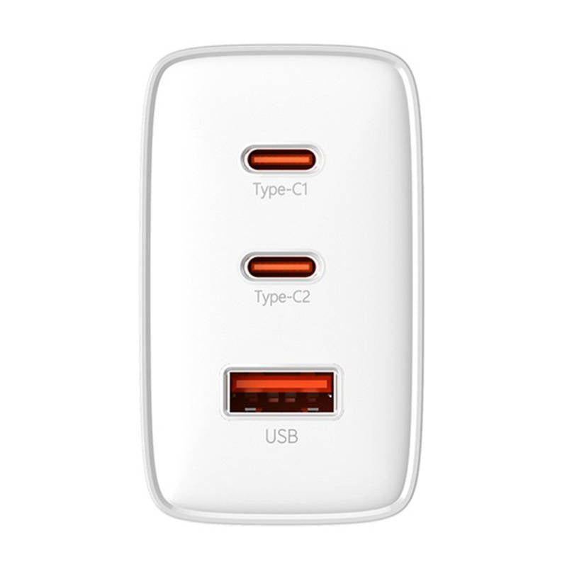 Wall charger Baseus OS-Cube Pro 2xUSB-C + USB, 65W (white) - Product Image 5