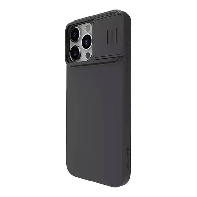 Nillkin CamShield Silky Silicone case for iPhone 15 Pro  (classic black)) - Product Image 3