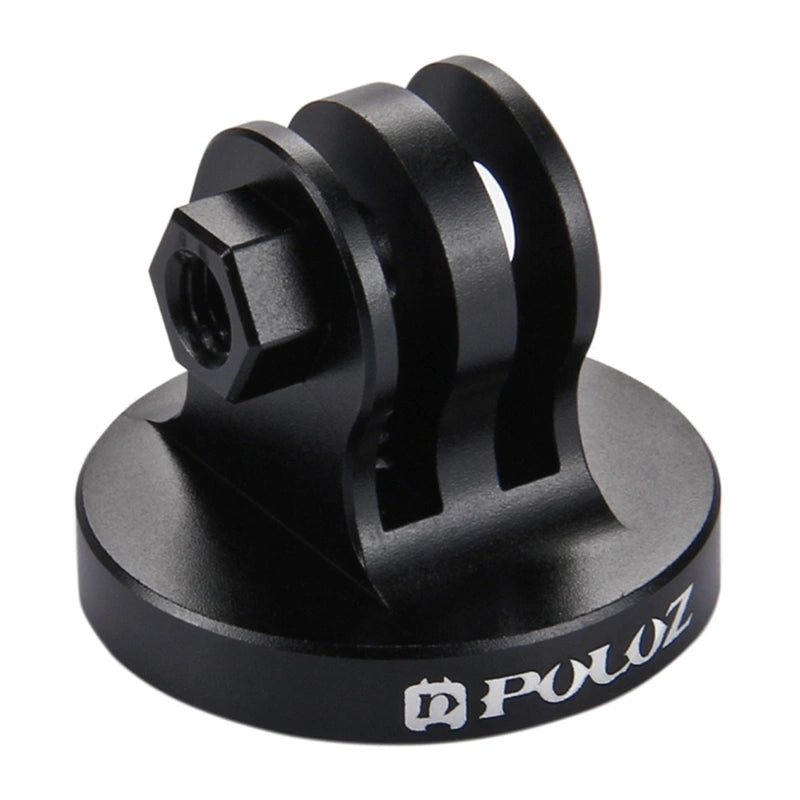 Puluz Mount with 1/4" CNC Thread for Action Cameras (Black) - Image 2