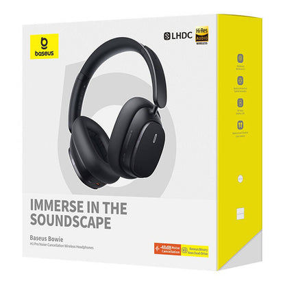 Baseus Bowie H1 Wireless Headphones Bluetooth 5.2 (black) - Product Image 8