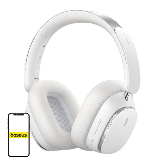 Baseus Bowie H1 Wireless Headphones Bluetooth 5.2 (white) - Product Image 1