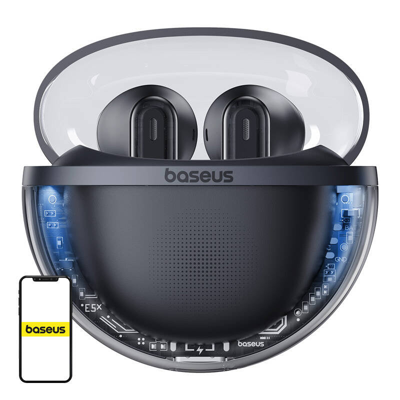 Earphones TWS Baseus Bowie E5x (black) - Product Image 1