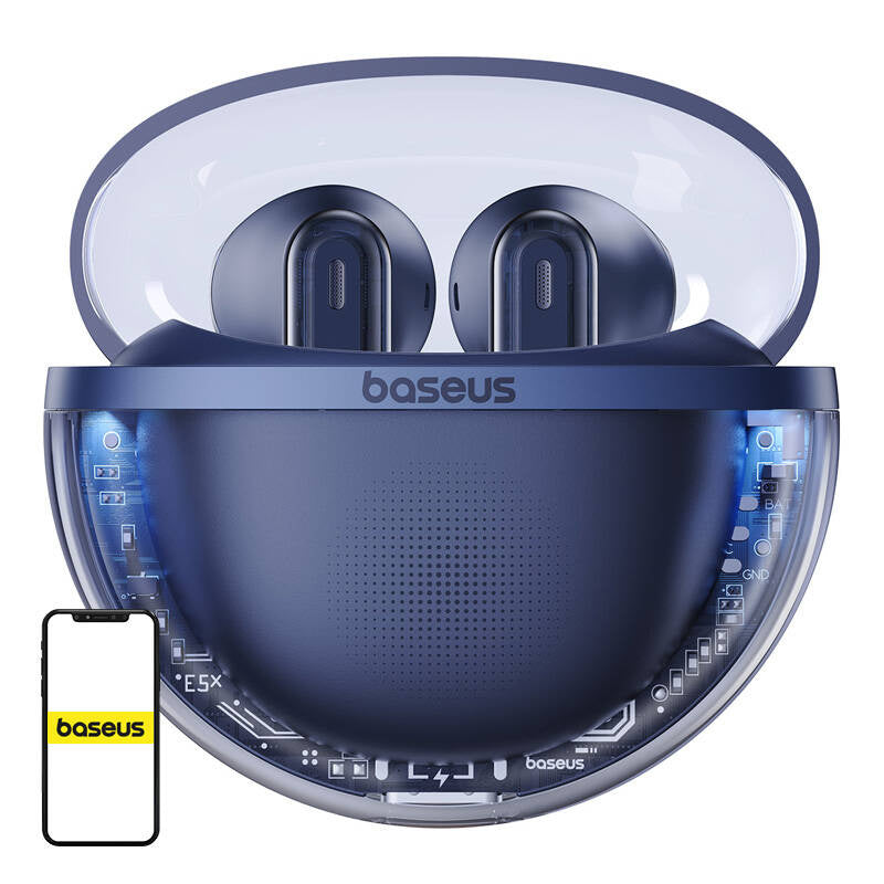 Earphones TWS Baseus Bowie E5x (blue) - Product Image 1